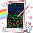 Hockvill LCD Writing Tablet for Kids 8.8 Inch, Toys for Girls Boys Drawing Pad for 3 4 5 6 7 Year Old Kids Toys, Children’s Day Gift Valentines Gift for Kids Toddler Doodle Board Travel Essentials