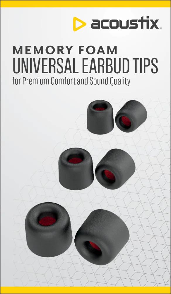 Acoustic Universal Earbud Tips