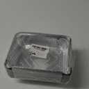 Christmas Cookie Tins with Lids for Gift Giving, 30PCS Aluminum Foil Pans with Lids, Holiday Leftover Containers, Disposable Foil Pans for Baking/Cookie Exchange/Fudge (8.6" x 6.2")