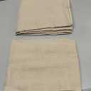 BGment 108 Inch Length Linen Curtains for Living Room Windows, Semi Sheer Natural Textured Drapes for Bedroom Dining Farmhouse Decorative Rustic Rod Pocket Lightweight, 2 Panels, Each 52 Inch Wide
