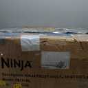 Ninja FB151BL FrostVault 50qt Hard Cooler with Dry Zone, Integrated Fridge-Temp Dry Storage Drawer, Premium Heavy-Duty Insulated Cooler, Keeps Ice for Days, Lakeshore Blue