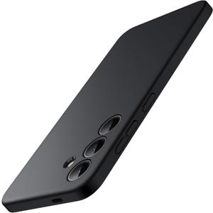 JETech Slim Fit Case for Samsung Galaxy S24 5G, Camera Lens Full Protection, Soft TPU Thin Protective Phone Cover with Matte Finish, Shockproof (Black)