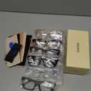 CCVOO Reading Glasses for Women, Stylish Eyeglasses, Blue Light Readers for Women, Computer Eye Glasses, Cheaters (A1 Mix)