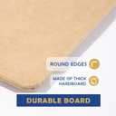 Falling in Art 13X17&23X26 Sketch Board with Sturdy Clip &Rubber Bands