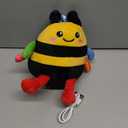 hahaland Tummy Time Bouncing Bee Toy for 6-12 Month, Musical Dancing Plush Bee Baby Toys 9 Month Old, Vibrating & Buzzing Bee Toy Gifts for 1 Year Old Boy & Girl