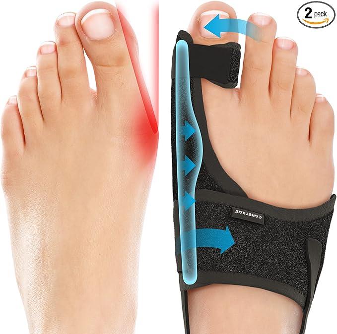 Bunion Corrector for Women & Men Big Toe Straightener-Bunions Correction Women & Men-Bunion Splint-Bunions Pads for Bunion Relief-Hallux Valgus Pain Relief,Comfortable & Breathable for Day/Night