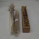 Natural Pampas Grass 8kind Grass Mix Bouquet | Dried Pampas Bouquet for Wedding Boho Flowers Home Table Decor Desk Decor, Rustic Farmhouse Decor (93PCS)