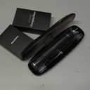 Aquasonic Black Series Ultra Whitening Toothbrush  ADA Accepted Electric Toothbrush- 8 Brush Heads & Travel Case  40,000 VPM Electric Motor & Wireless Charging - 4 Modes w Smart Timer (1 Count (Pack of 1))