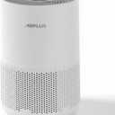 AIRPLUS Air Purifier for Home Bedroom, Covers Up to 1073 ft by 25W High Torque Motor, 3-in-1 Washable Filter with HEPA Sleep Mode, Cleaner 99.9%, Auto Mode, Child Lock, White