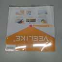 VEELIKE Peel and Stick Floor Tiles 12''x12'' Grey Concrete Vinyl Waterproof Self Adhesive Durable Stick-on Floor Vinyl Stickers Removable for Bathroom Kitchen Bedroom Garage (4 Tiles)