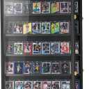 40 Graded Sport Card Display Case XL Baseball Card Display Case Wooden Wall Cabinet for Basketball Football Hockey Trading Cards Display Collectibles Souvenirs