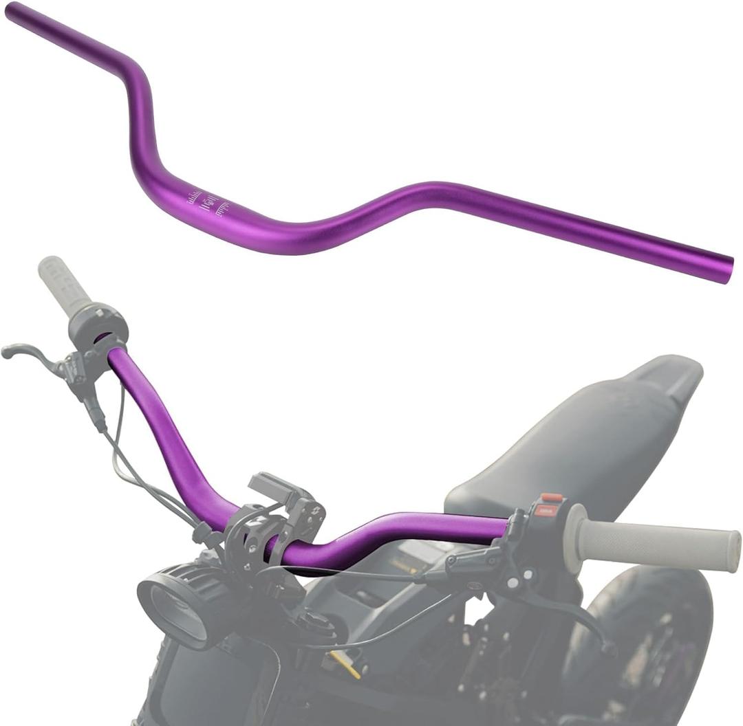 PSLER Heighten Handlebars 7/8" 22MM for Sur Ron Talaria E-Ride Pro, Purple