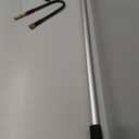 12FT (20ft Reach) Telescopic Gutter Cleaning Tools from The Ground, Rain Gutter Cleaners Tool with Hose Copper Attachment, Long Reach Gutters Cleaner Wand with Extension Pole