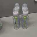 Dr. Brown's Anti-Colic Options+ Narrow Glass Baby Bottle with Level 1 Slow Flow Nipple, BPA-Free, 8 oz/250 mL, 0m+, 4-Pack