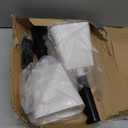 cyrico Cow Bell, 2 Pack Cheering Cowbells for Sporting Events, 10 Inch Large Cow Bells Noise Makers, Solid White Steel Hand Bell Chimes Alarm for Football Games, School, Percussion Musical Instruments