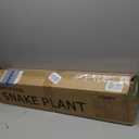 flybold Artificial Fake Snake Plants - Faux Indoor Plant - Modern Decor Artificial House Plants - Large Faux Sansevieria Plant with 28 Tall Leaves - Includes White Pot and Tripod - Green - 36in