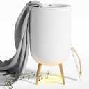 Towel Warmer 23L Heated Towel Warmers for Bathroom - Ambient Light, Music Speaker, 4 Timer & Auto Shut Off, Safety Lock, Fits Two 40"x70" Towels, Bathrobes, Blankets - Great Gift Idea