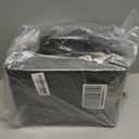 Lockable Security Storage Box - Shiny Black Safe Combination Lock Box, Cabinet Med Organizer, 10 x 7 x 9 Inches Safe Case for Documents, Valuables, Medicine & Money