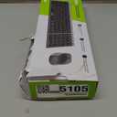 seenda Wireless Bluetooth Keyboard and Mouse Combo, COE401 Rechargeable Slim Keyboard Mouse, 3 MultiDevice Connection, Compact Quiet Set Compatible for Mac/Windows Laptop MacBook iPad, Black Gray