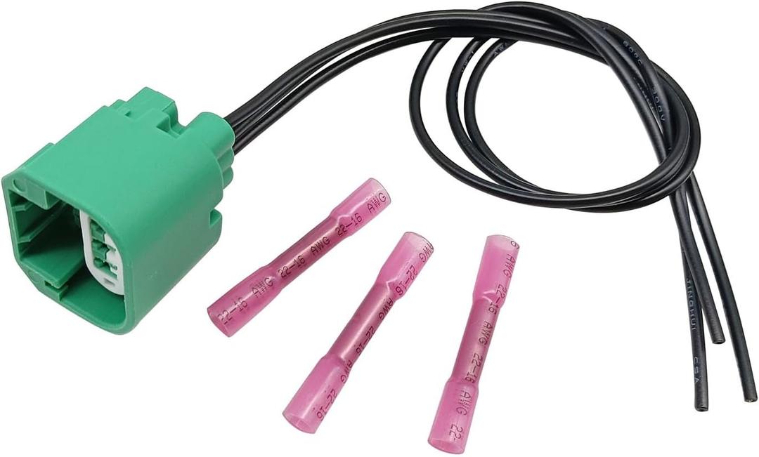 Headlight Connector Wiring Harness Parking Light Connector Wiring Harness Replace 68064997AA Compatible with Chrysle D0dge JP