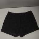 SHARICCA Womens Sexy Mesh Ruffle Panties Booty Boy Shorts Underwear (Small-Medium, Black)