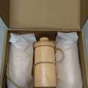 Hummingbird House - Natural Wooden Hummingbird Houses for Outside Hanging, Gardening Gifts for Women, Bird Lovers 3 Packs