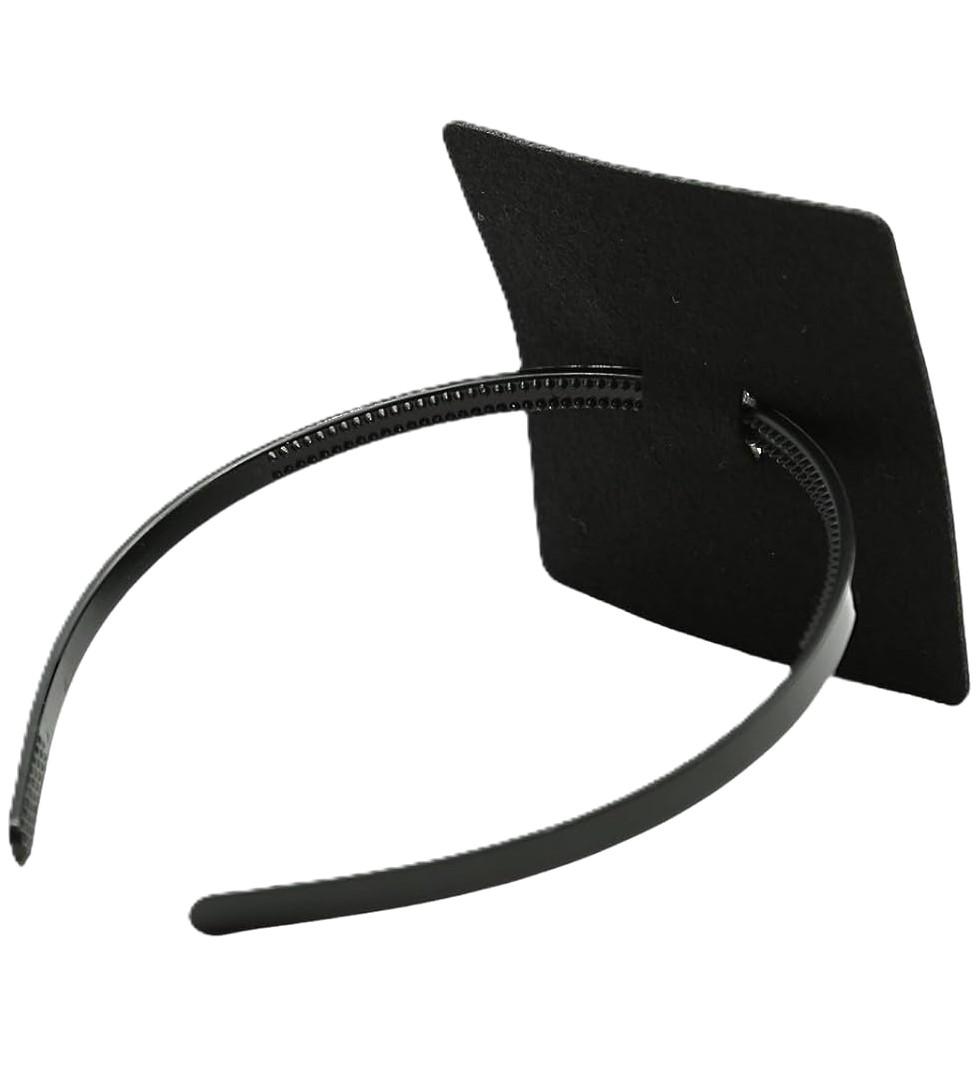 Graduation Cap Headband, Anti-fall Firm Hair Band for Graduation Cap, Hat Insert Accessories for Graduates, Students, Women, Girls