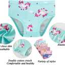 Boboking Soft Cotton Underwear Toddler Girls'Briefs Soft Undies, 5