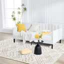 Area Rug Living Room Rugs Large Soft Boho Farmhouse Indoor Floor Rug (Blue, 5'x7')