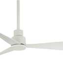 Minka-Aire 44" LED CEILING FAN, Flat White