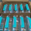 M MCIRCO 10-Pack 22 Oz Glass Meal Prep Containers with Lids - Microwave, Oven, Freezer & Dishwasher Safe - Green