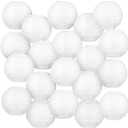 Hortsun 20 Pcs Chinese Japanese Paper Lanterns 3 Inches Decorative Hanging Ball Paper Lanterns Lamps for Wedding Birthday Party Shower Home Decorations(White)