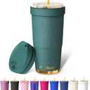 Frost Buddy Togo Buddy 30 oz Insulated Tumbler, Emerald Glitz