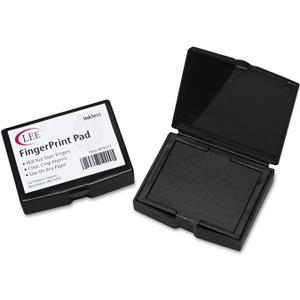 Lee Inkless FingerPrint Pad (S03027),Black,0.5" x 2.3" x 1.8"