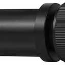 Ivilon Curtain Rods for Windows - Straight Knurling End Cap, 1 inch Diameter, Telescoping Adjustable Curtain Rod, 72 to 144 Inches. Color Black