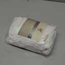 Bed Skirt Queen Size, 14" Inch Drop with Platform, Box Spring Cover Drape Bed Skirting, Wrinkle & Fade Resistant White