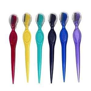 Iconikal Dermaplaning Eyebrow Razor Tool, Random Colors, 50-Pack