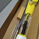 20 Foot High Ceiling Duster Kits with 5-12ft Heavy Duty Extension Pole, High Reach Duster for Cleaning,Microfiber Feather Duster,Cobweb Duster,Ceiling Fan Duster,Window Squeegee & Cleaner