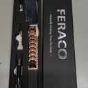 Feraco Men's Copper Magnetic Bracelet Elegant 99.99% Solid Copper Bracelets with Double-Row Strong Magnets,Magnetic Jewelry