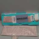 Logitech MK270 Wireless Keyboard and Mouse Combo for Windows, 2.4 GHz Wireless, Compact Mouse, 8 Multimedia and Shortcut Keys, 2-Year Battery Life, for PC, Laptop - Rose (1 Pack)