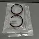 2 x 2 Rolls 10mm x 33m (108FT) Heat Resistant Tape, High Temperature Adhesive Heat Transfer Tape for Sublimation Heat Press Electronic Soldering Masking, No Residue