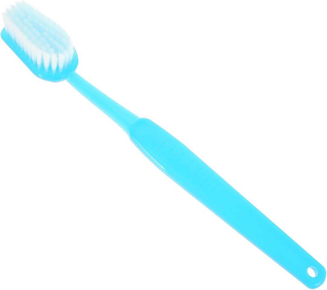 Toyvian Big Giant Toothbrush Prop - Huge Fake Oversized Novelty Large Toy for Halloween Comedy Party Favors Costume Prank Items - Sky-Blue
