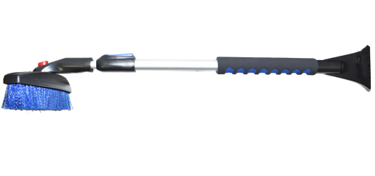 Telescoping Swivel Snowbrush (Blue)