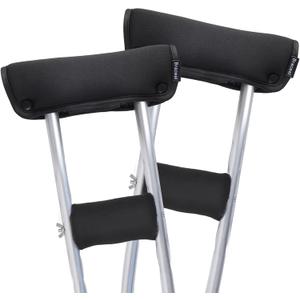Crutch Pads & Hand Grips Crutches Padding for Underarm and handles, Upgrade Construction Designed for Anti-slip, Comfortable Crutch Armpits Cushions, Accessories for Crutches