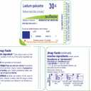 4 x Boiron Ledum Palustre 30C Homeopathic Medicine for Insect Bites - 80 Pellets