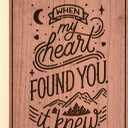 Hallmark Signature Wood Anniversary Card (Where We've Been, Where We're Going)