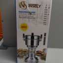 Grain Mill Grinder 300g High Speed Food Grain Mill Stainless Steel Seeds Flour Nut Pill Wheat Corn Herbs Spices & Seasonings Dry Grinder Electric Machine Grinder for Kitchen (300g Stand Type)