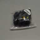 Waterproof Dog Boots, Dog Outdoor Shoes, Pet Rain Boots, Running Shoes for Medium to Large Dogs with Two Reflective Fastening Straps and Rugged Anti-Slip Sole (2.76" x2.56", Black 4PCS).