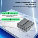 Two-Way Charging Hub for DJI NEO 2,Portable Dual Battery Charger Support PD Fast Charging for DJI NEO 2 Battery Accessories (for NEO 2)