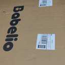 Babelio 29-55 Inch Extra Wide Baby/Dog Gate, PressGuard P7, Metal Auto Close, Pressure Mounted Pet Door for Doorways, NO Need Tools and Drilling, with Wall Cups, White